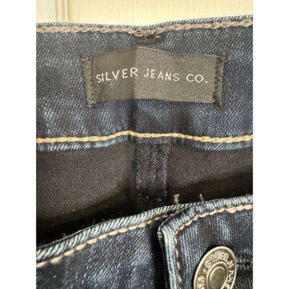 Silver Jeans Co. Suki Curvy Size W32/L31 Fit Mid Rise Straight Leg Western NWT J - Picture 5 of 10
